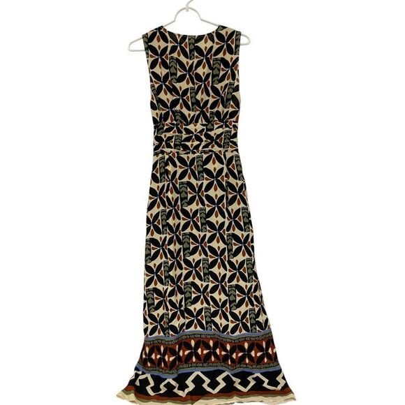Zara Womens Midi Dress Size M Multicolor Geometric Cut Out 8626/159 NWT - Picture 5 of 13